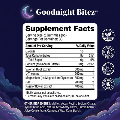 GoodNight Bitez™ Sleep Gummies